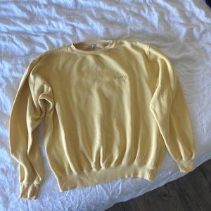 Honey sweatshirt yellow